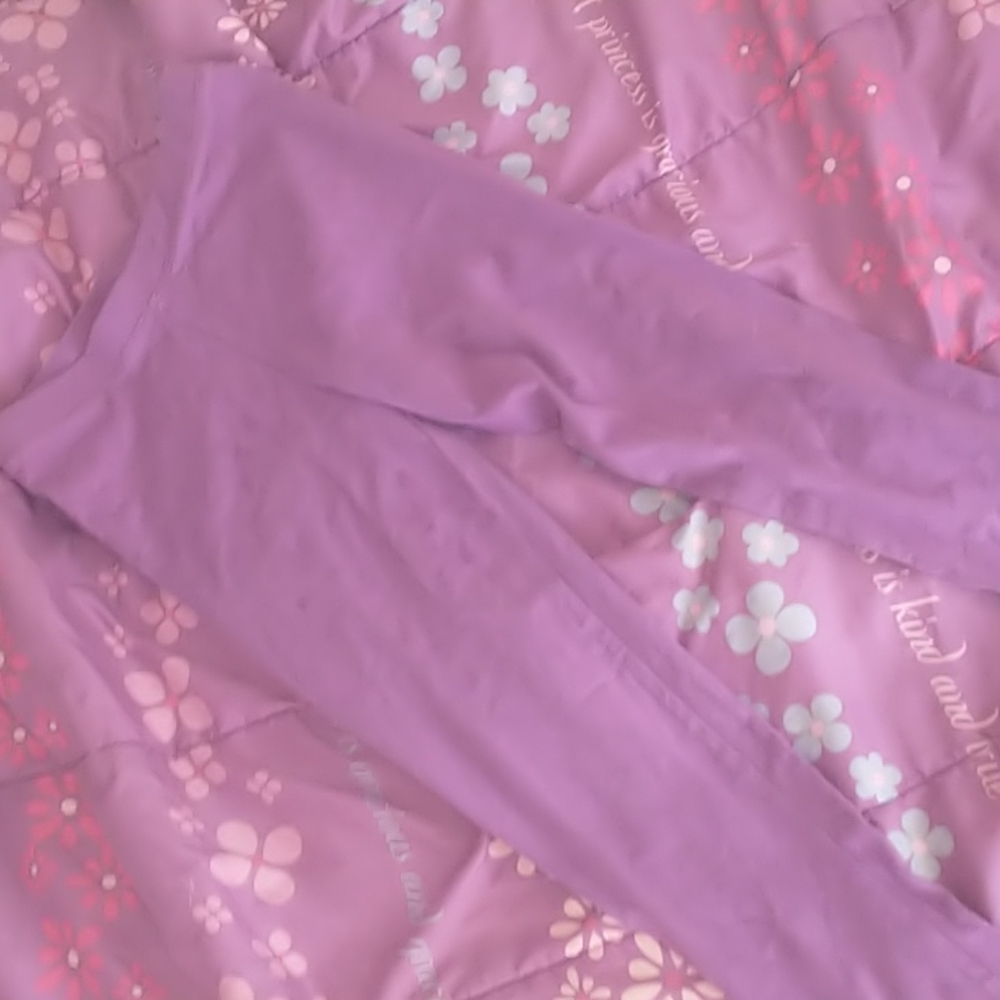 Purple leggings